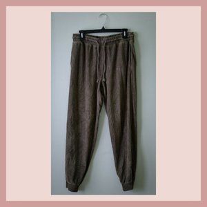Olive Velvet Pants from AE
